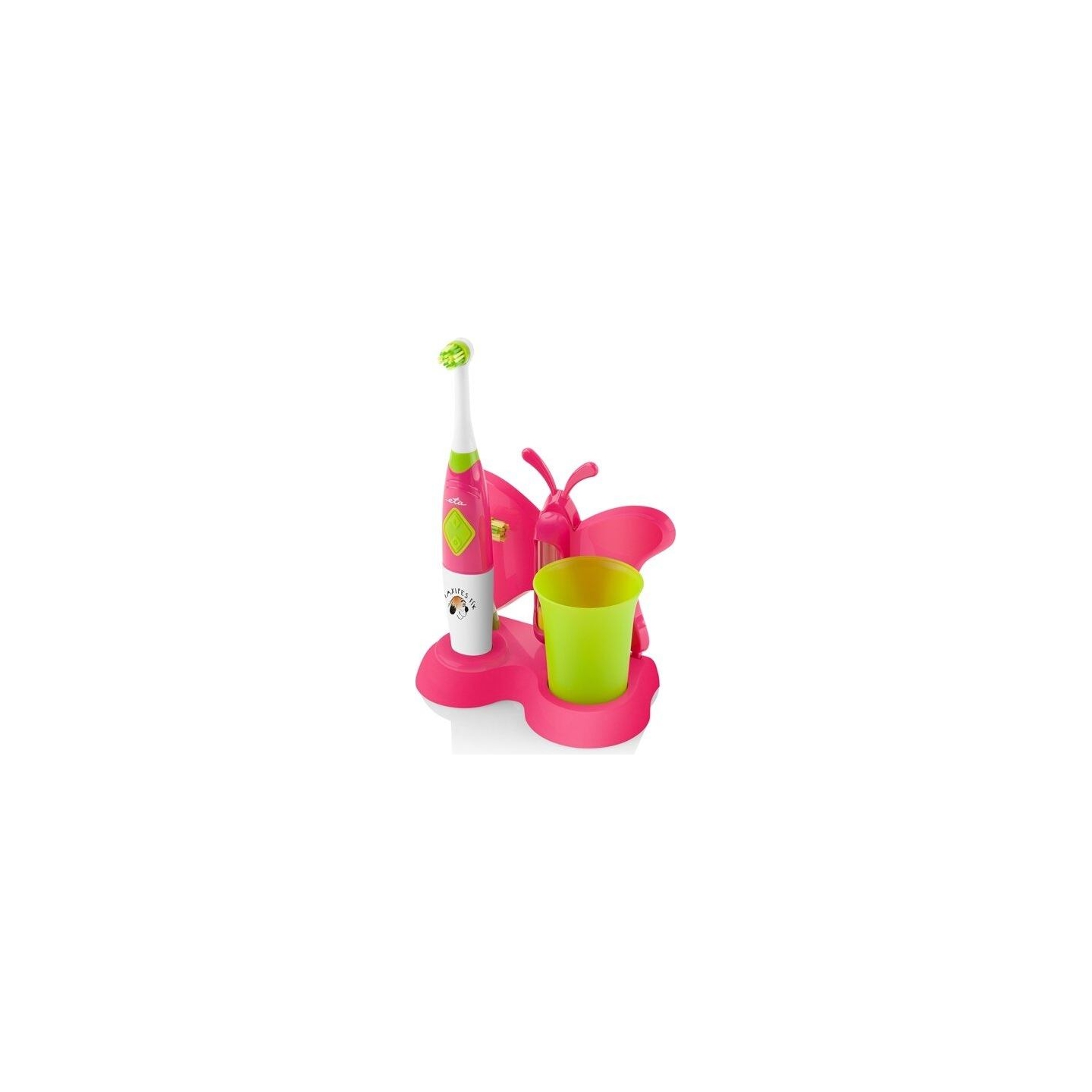 ETA | Toothbrush with water cup and holder | Sonetic  ETA129490070 | Battery operated | For kids | Number of brush heads include