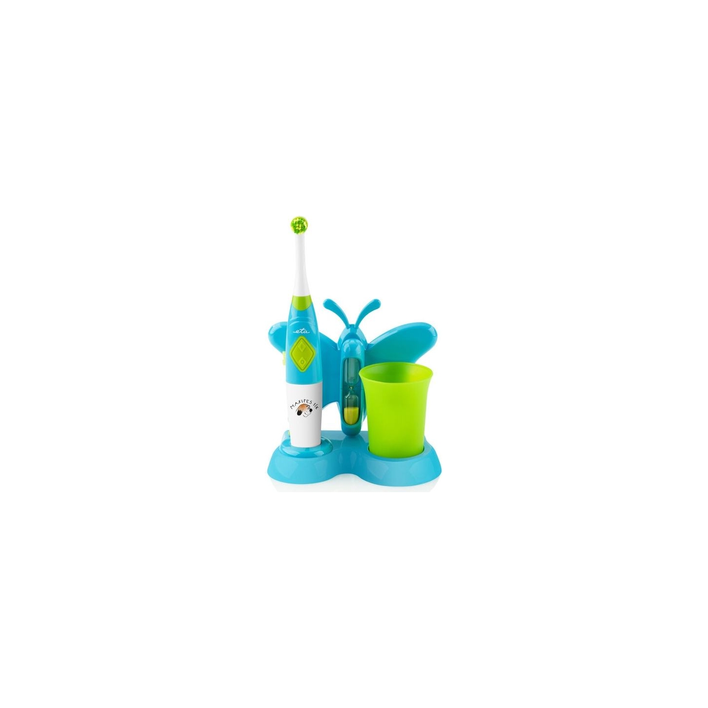 ETA | Toothbrush with water cup and holder | Sonetic  ETA129490080 | Battery operated | For kids | Number of brush heads include