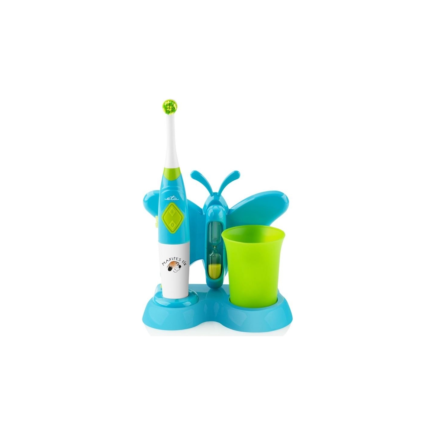 ETA | Toothbrush with water cup and holder | Sonetic  ETA129490080 | Battery operated | For kids | Number of brush heads include