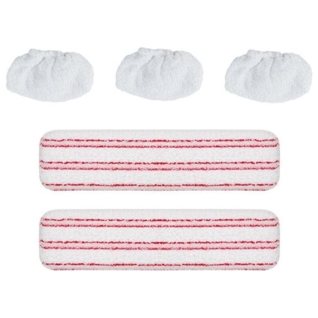 Polti | Vaporetto Kit of 2 Cloths and 3 Sockettes | PAEU0324