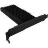 Raidsonic | Converter for 1x HDD/SSD for PCIe x4 slot | IB-PCI208-HS | Black