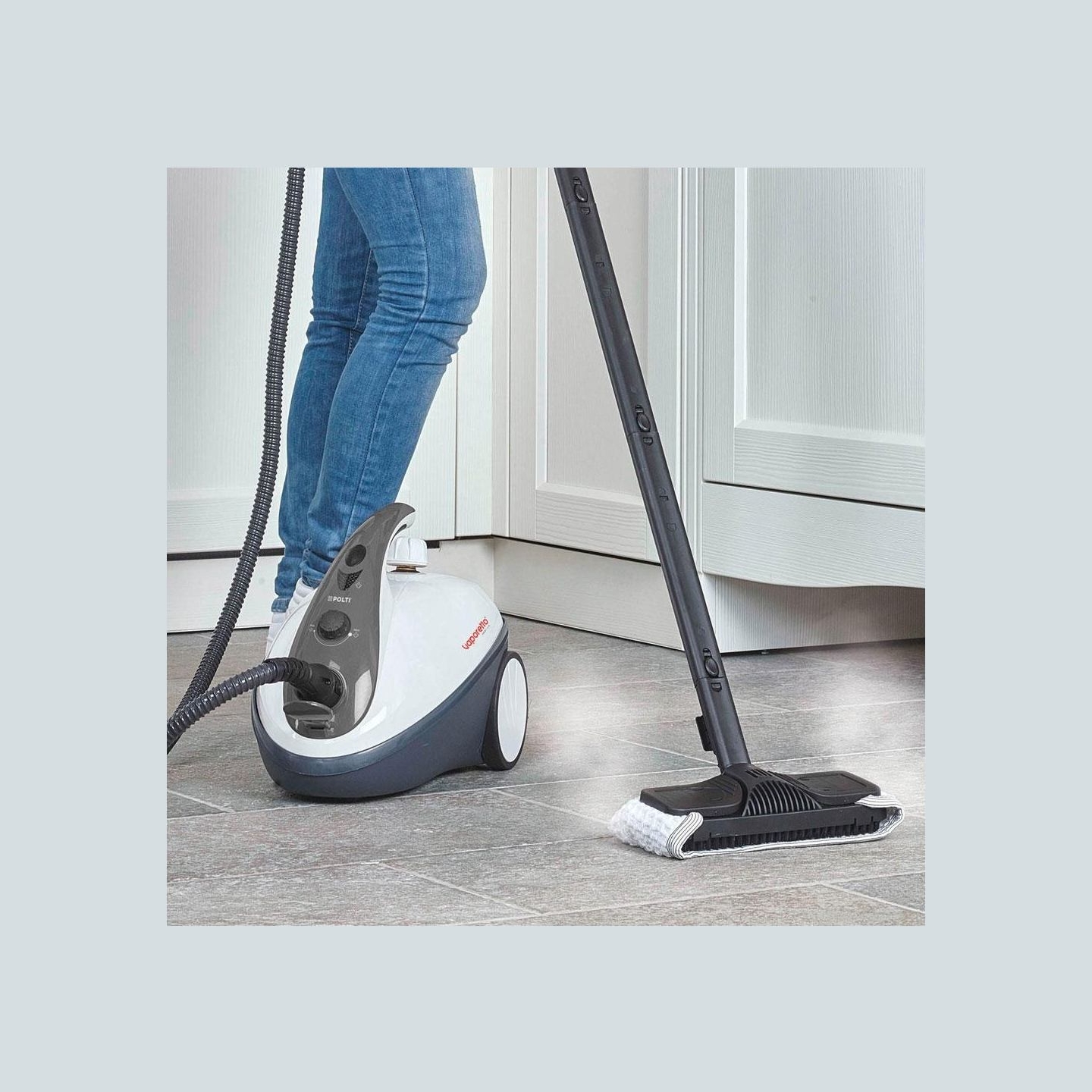 Polti | Steam cleaner | PTEU0267 Vaporetto Smart 30_S | Power 1800 W | Steam pressure 3 bar | Water tank capacity 1.6 L | White