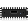 Raidsonic | Black | ICY BOX IB-1816M-C31 External Type-C enclosure for M.2 NVMe SSD