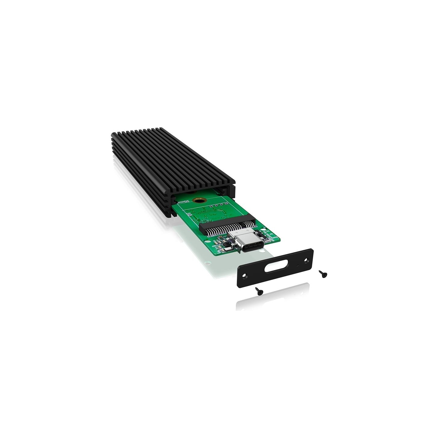 Raidsonic | Black | ICY BOX IB-1816M-C31 External Type-C enclosure for M.2 NVMe SSD