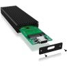 Raidsonic | Black | ICY BOX IB-1816M-C31 External Type-C enclosure for M.2 NVMe SSD