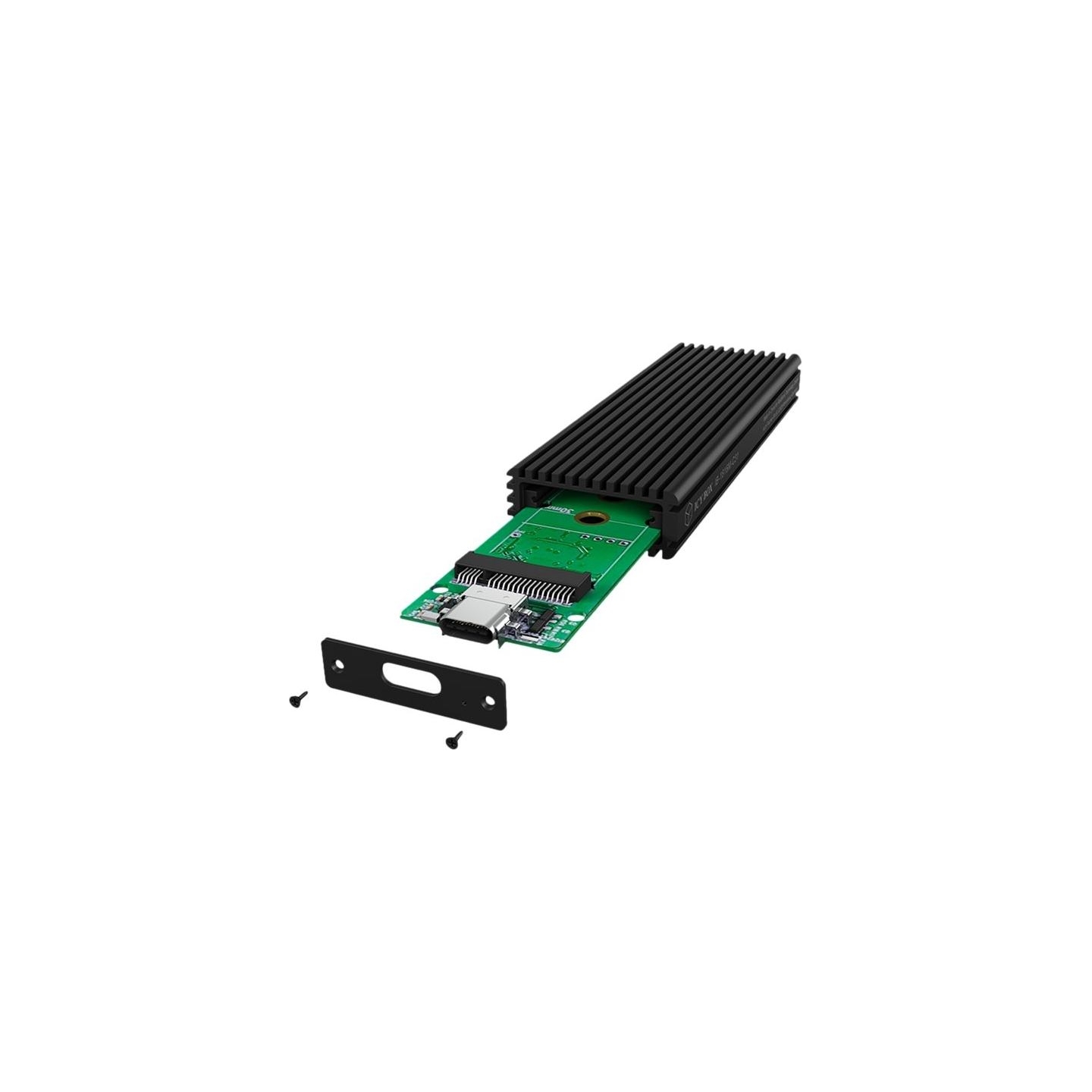 Raidsonic | Black | ICY BOX IB-1816M-C31 External Type-C enclosure for M.2 NVMe SSD