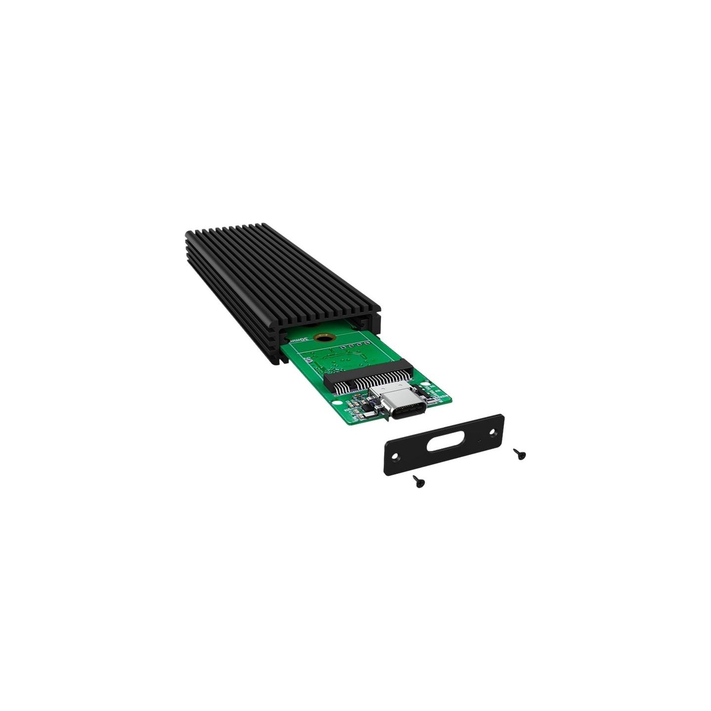 Raidsonic | Black | ICY BOX IB-1816M-C31 External Type-C enclosure for M.2 NVMe SSD