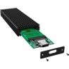 Raidsonic | Black | ICY BOX IB-1816M-C31 External Type-C enclosure for M.2 NVMe SSD