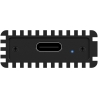 Raidsonic | Black | ICY BOX IB-1816M-C31 External Type-C enclosure for M.2 NVMe SSD