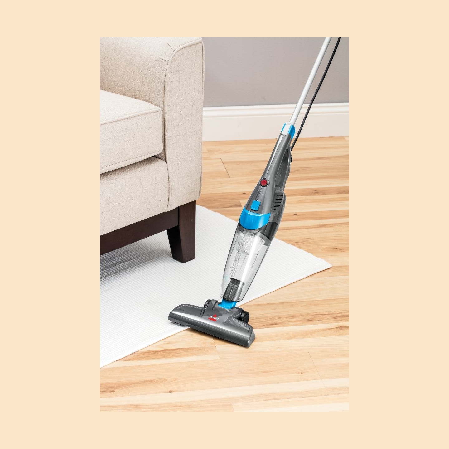 Bissell | Vacuum Cleaner | Featherweight Pro Eco | Corded operating | Handstick and Handheld | 450 W | - V | Operating radius 6 