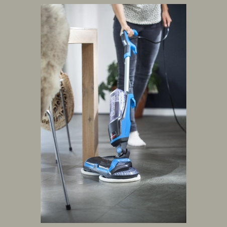 Bissell | Mop | SpinWave | Corded operating | Electric | Washing function | 105 W | Blue/Titanium