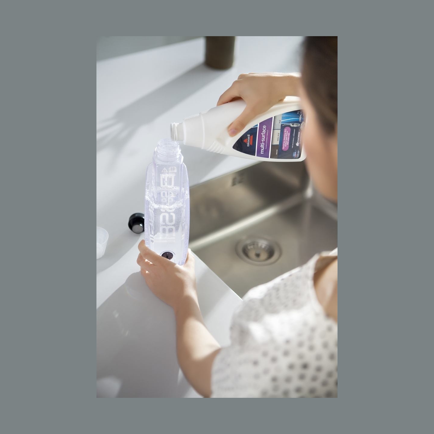 Bissell | Mop | SpinWave | Corded operating | Electric | Washing function | 105 W | Blue/Titanium