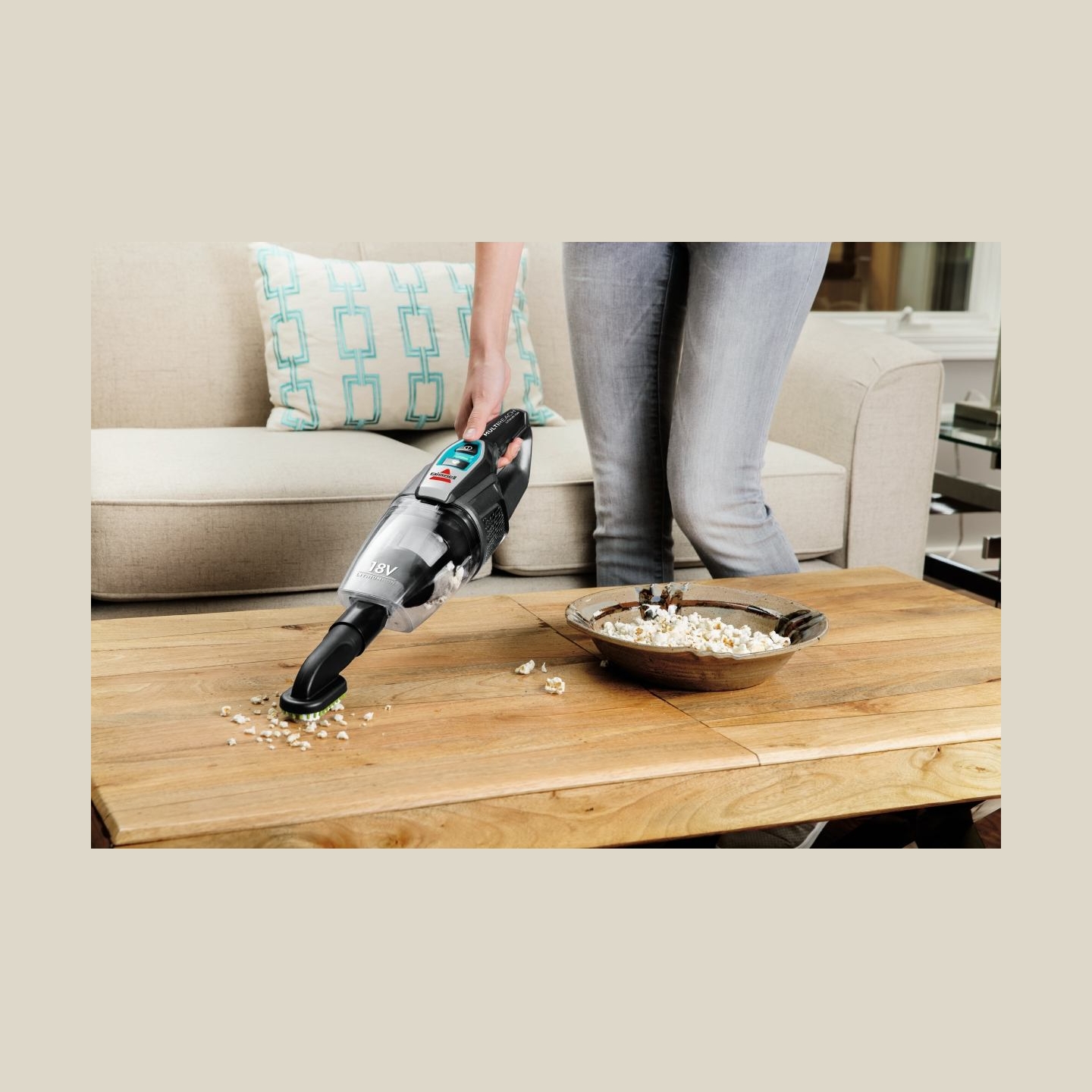 Bissell | Vacuum cleaner | MultiReach Essential | Cordless operating | Handstick and Handheld | - W | 18 V | Operating time (max