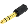 Cablexpert | 6.35 mm to 3.5 mm stereo audio adapter plug | A-6.35M-3.5F | 6.35 mm (M) | 3.5 mm (F)