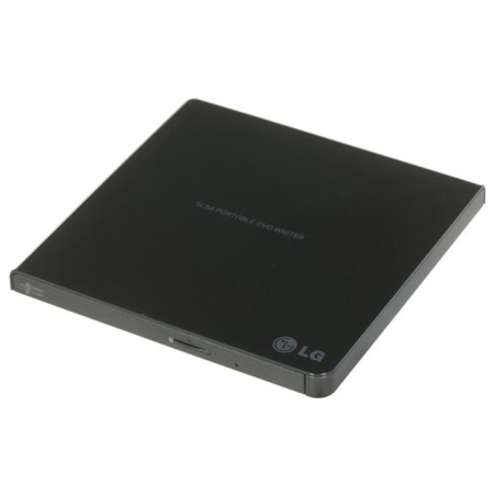 H.l Data Storage | Ultra Slim Portable DVD-Writer | GP57EB40 | Interface USB 2.0 | DVD±R/RW | CD read speed 24 x | CD write spee