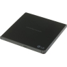 H.l Data Storage | Ultra Slim Portable DVD-Writer | GP57EB40 | Interface USB 2.0 | DVD±R/RW | CD read speed 24 x | CD write spee