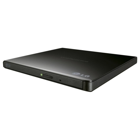 H.l Data Storage | Ultra Slim Portable DVD-Writer | GP57EB40 | Interface USB 2.0 | DVD±R/RW | CD read speed 24 x | CD write spee