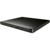 H.l Data Storage | Ultra Slim Portable DVD-Writer | GP57EB40 | Interface USB 2.0 | DVD±R/RW | CD read speed 24 x | CD write spee