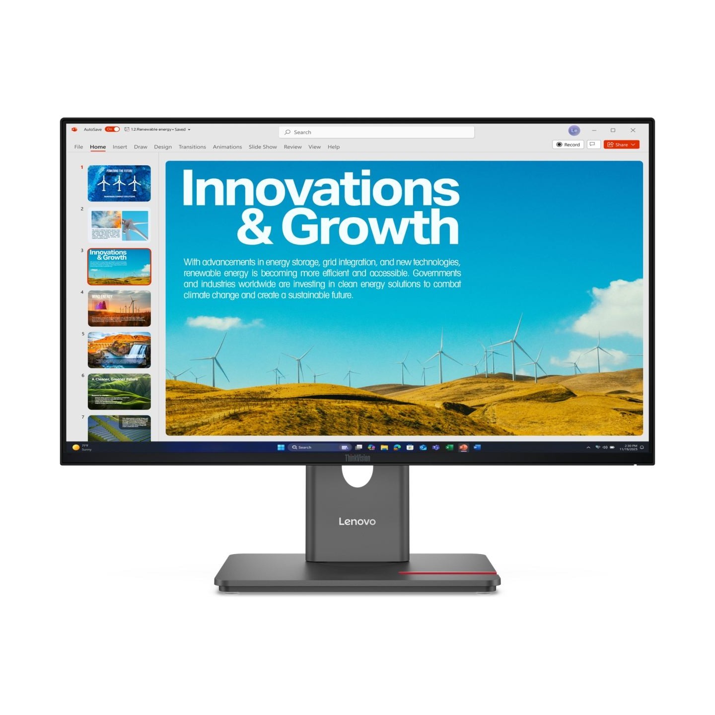 Lenovo ThinkVision P24QD-40 23.8inch