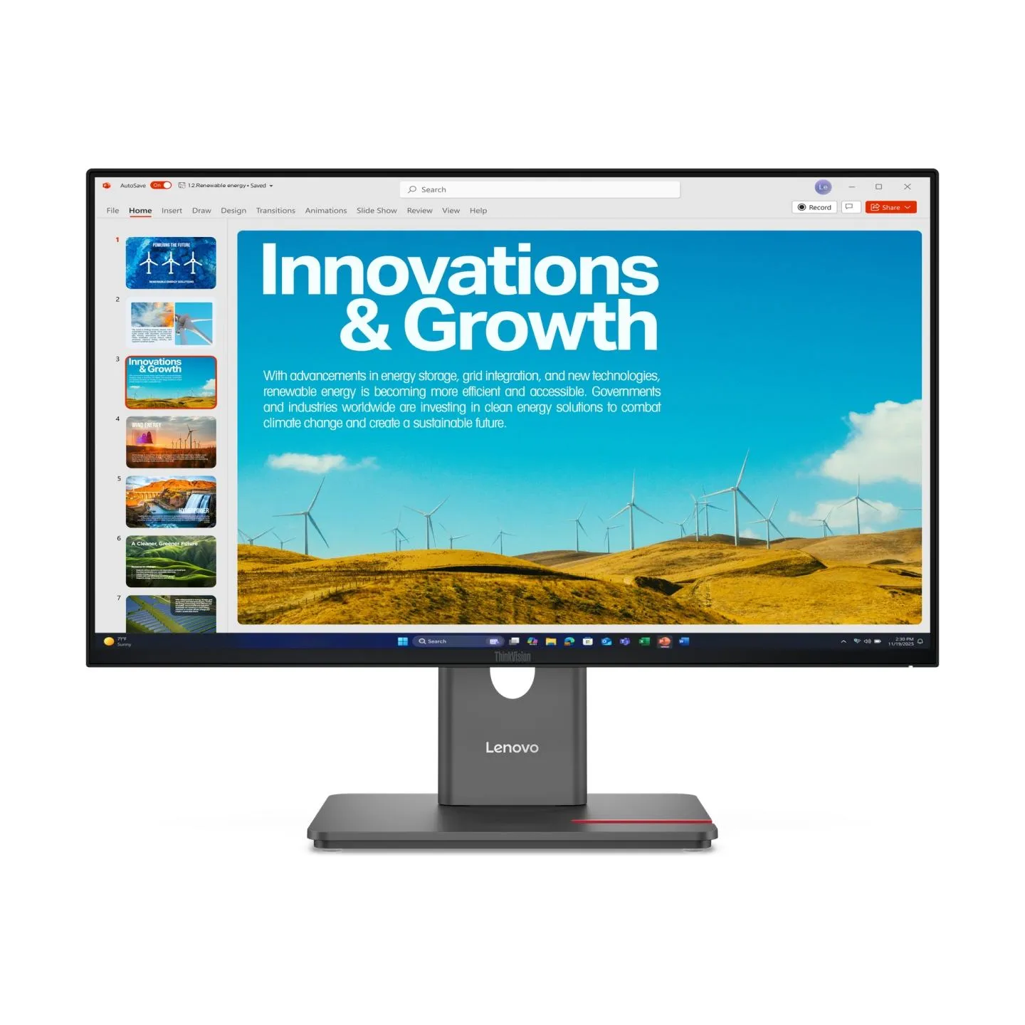 Lenovo ThinkVision P24QD-40 23.8inch