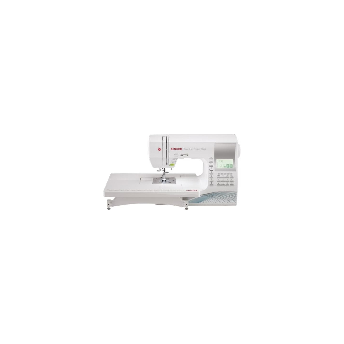 Singer | Sewing Machine | Quantum Stylist™ 9960 | Number of stitches 600 | Number of buttonholes 13 | White