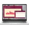 Dell Pro 14 PC14250/U5 235U/16GB/512GB SSD/14.0" FHD+/Integrated/FgrPr/FHD/IR Cam/Mic/WLAN + BT/US Backlit Kb/3 Cell/W11Pro/3yrs