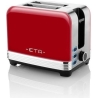 ETA | Storio Toaster | ETA916690030 | Power 930 W | Housing material Stainless steel | Red