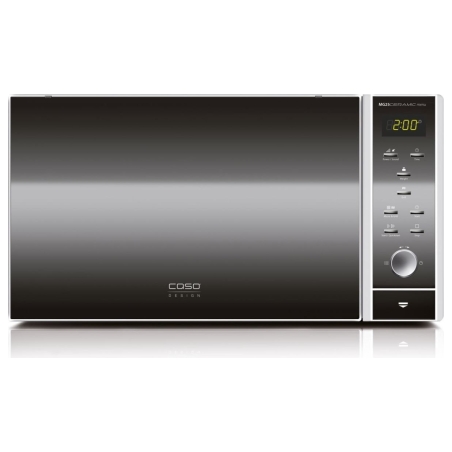 Caso | Microwave oven with Grill | MG 25 | Free standing | 900 W | Grill | Silver/Black