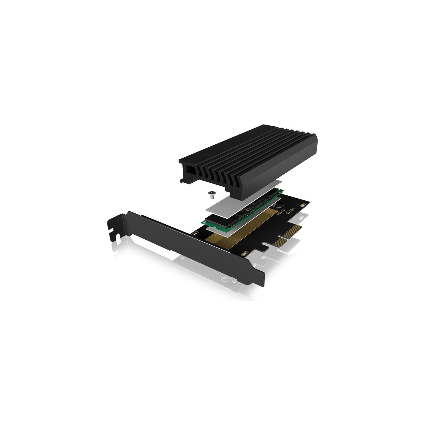 Raidsonic | ICY BOX | PCIe card with M.2 M-Key socket for one M.2 NVMe SSD