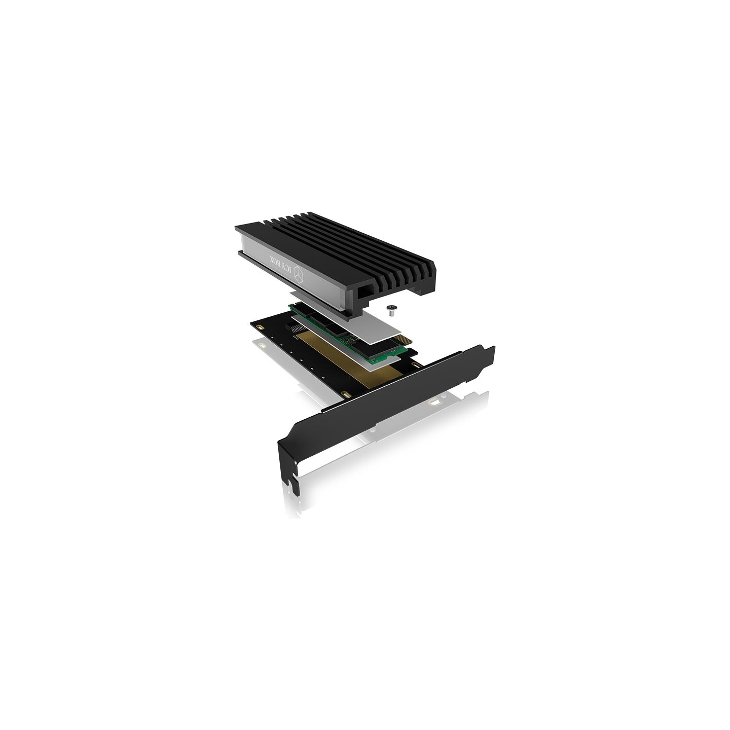 Raidsonic | ICY BOX | PCIe card with M.2 M-Key socket for one M.2 NVMe SSD
