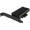 Raidsonic | ICY BOX | PCIe card with M.2 M-Key socket for one M.2 NVMe SSD