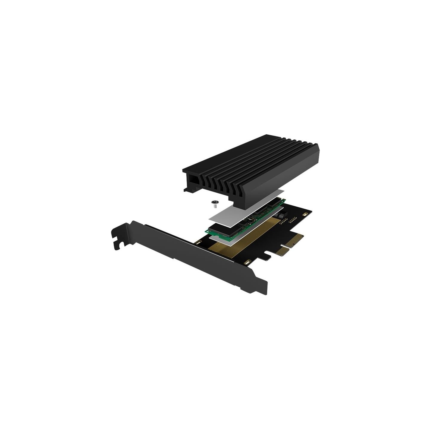 Raidsonic | ICY BOX | PCIe card with M.2 M-Key socket for one M.2 NVMe SSD