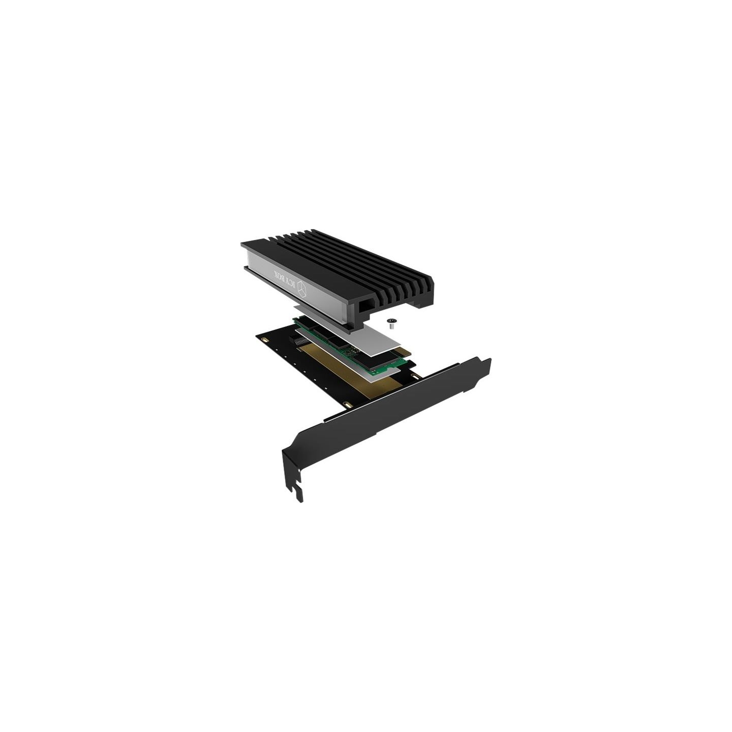 Raidsonic | ICY BOX | PCIe card with M.2 M-Key socket for one M.2 NVMe SSD
