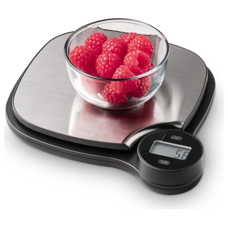 Caso | Kitchen EcoMaster Scales | Maximum weight (capacity) 5 kg | Graduation 1 g | Stainless Steel