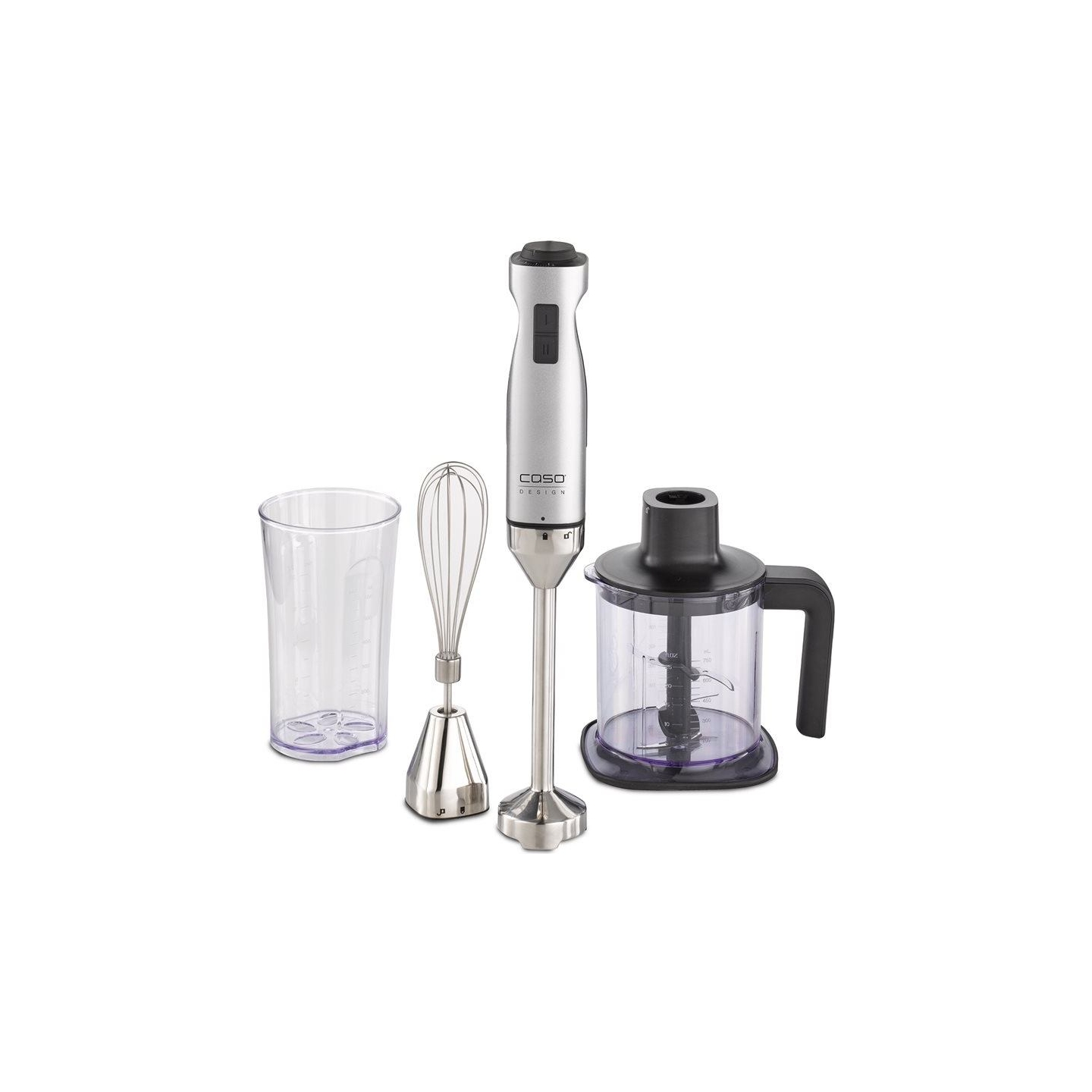 Caso | Blender | HB 1000 | Hand Blender | 1000 W | Number of speeds Variable | Turbo mode | Chopper | Stainless steel