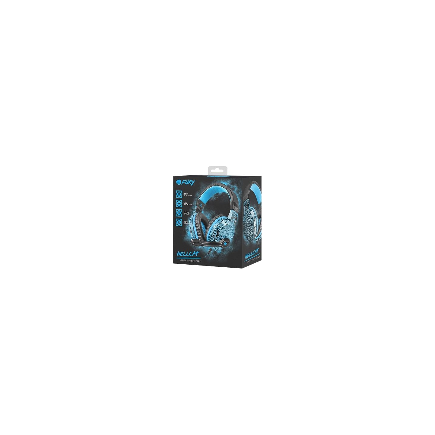 Fury | Wired | On-Ear | Gaming Headset | NFU-0863	Hellcat