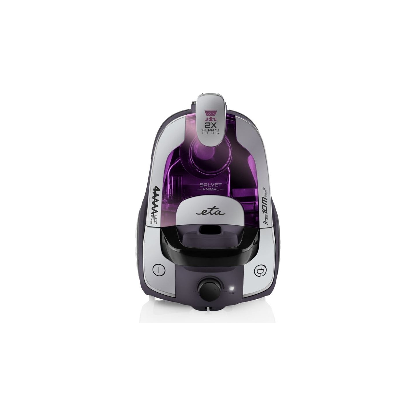 ETA | Vacuum cleaners | Salvet Animal ETA151390000 | Bagless | Power 700 W | Dust capacity 2.2 L | Purple