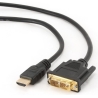 Cablexpert Gembird monitoriaus kabelis HDMI/DVI-DM (18+1) 1.8m | Cablexpert | HDMI to DVI-D | 1.8 m