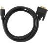 Cablexpert Gembird monitoriaus kabelis HDMI/DVI-DM (18+1) 1.8m | Cablexpert | HDMI to DVI-D | 1.8 m