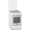 Simfer | Cooker | 5405SERBB | Hob type Gas | Oven type Electric | White | Width 50 cm | Electronic ignition | Depth 60 cm | 43 L