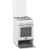 Simfer | Cooker | 5405SERBB | Hob type Gas | Oven type Electric | White | Width 50 cm | Electronic ignition | Depth 60 cm | 43 L