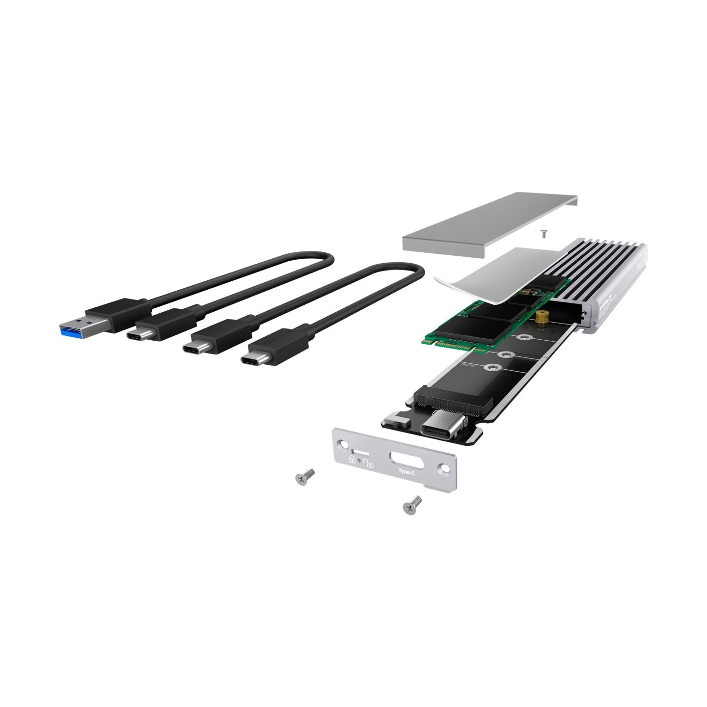Raidsonic | Icy box External Type-C™ enclosure for M.2 NVMe SSD | IB-1817Ma-C31