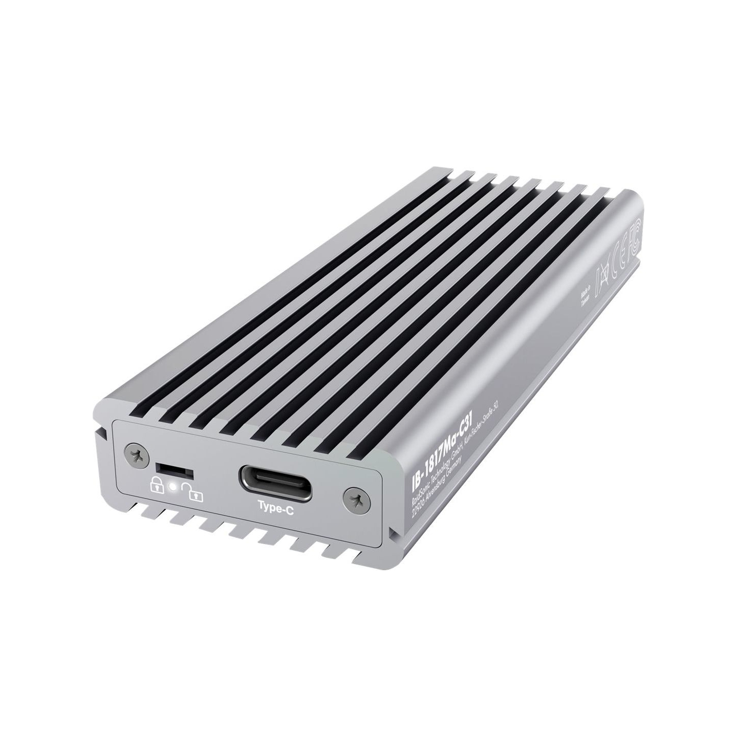 Raidsonic | Icy box External Type-C™ enclosure for M.2 NVMe SSD | IB-1817Ma-C31