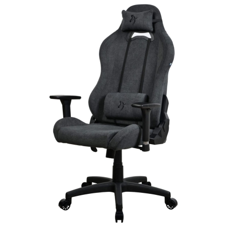 Arozzi Frame material: Metal; Wheel base: Nylon; Cover: SoftFabric | Gaming Chair | Torretta SoftFabric | Dark Grey