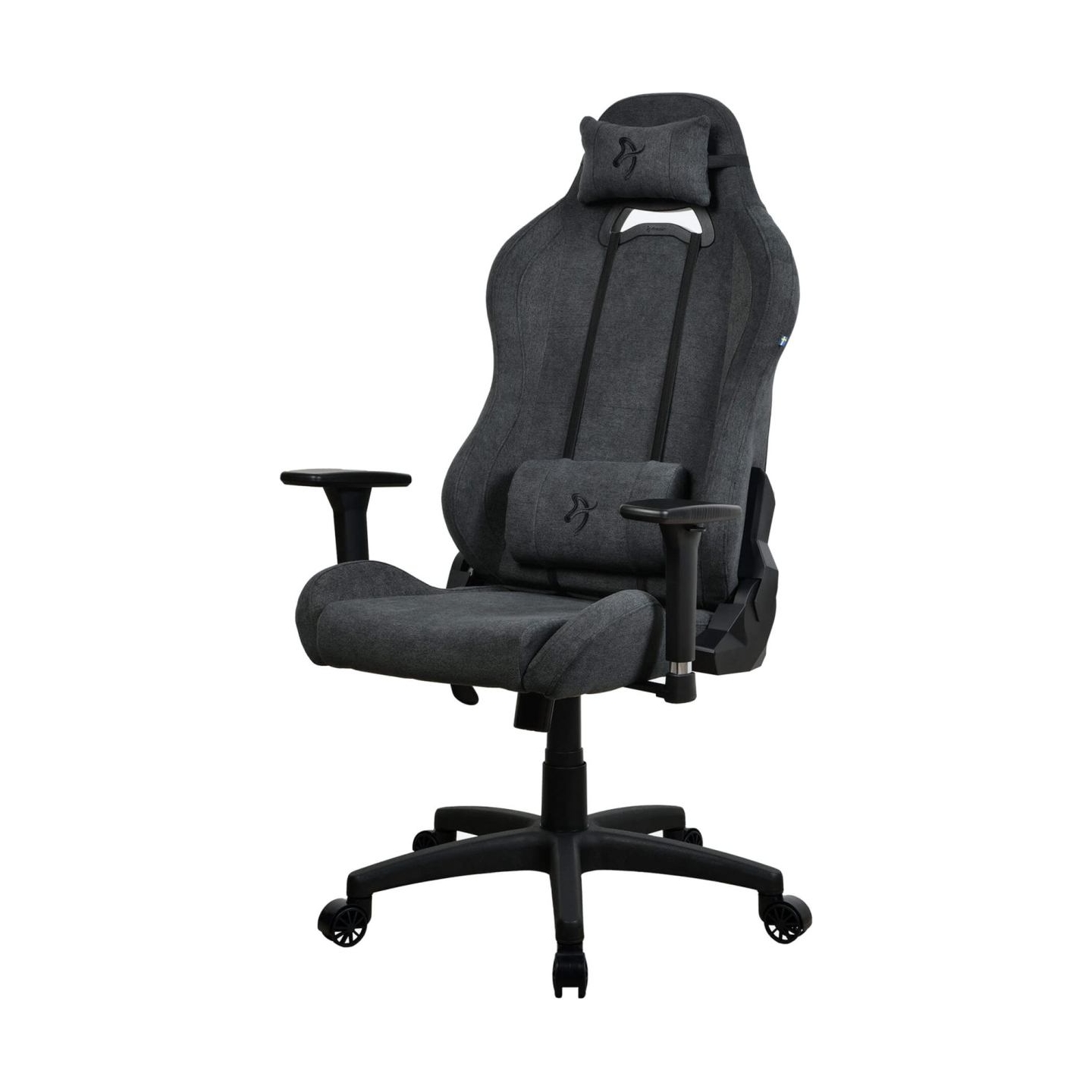 Arozzi Frame material: Metal; Wheel base: Nylon; Cover: SoftFabric | Gaming Chair | Torretta SoftFabric | Dark Grey