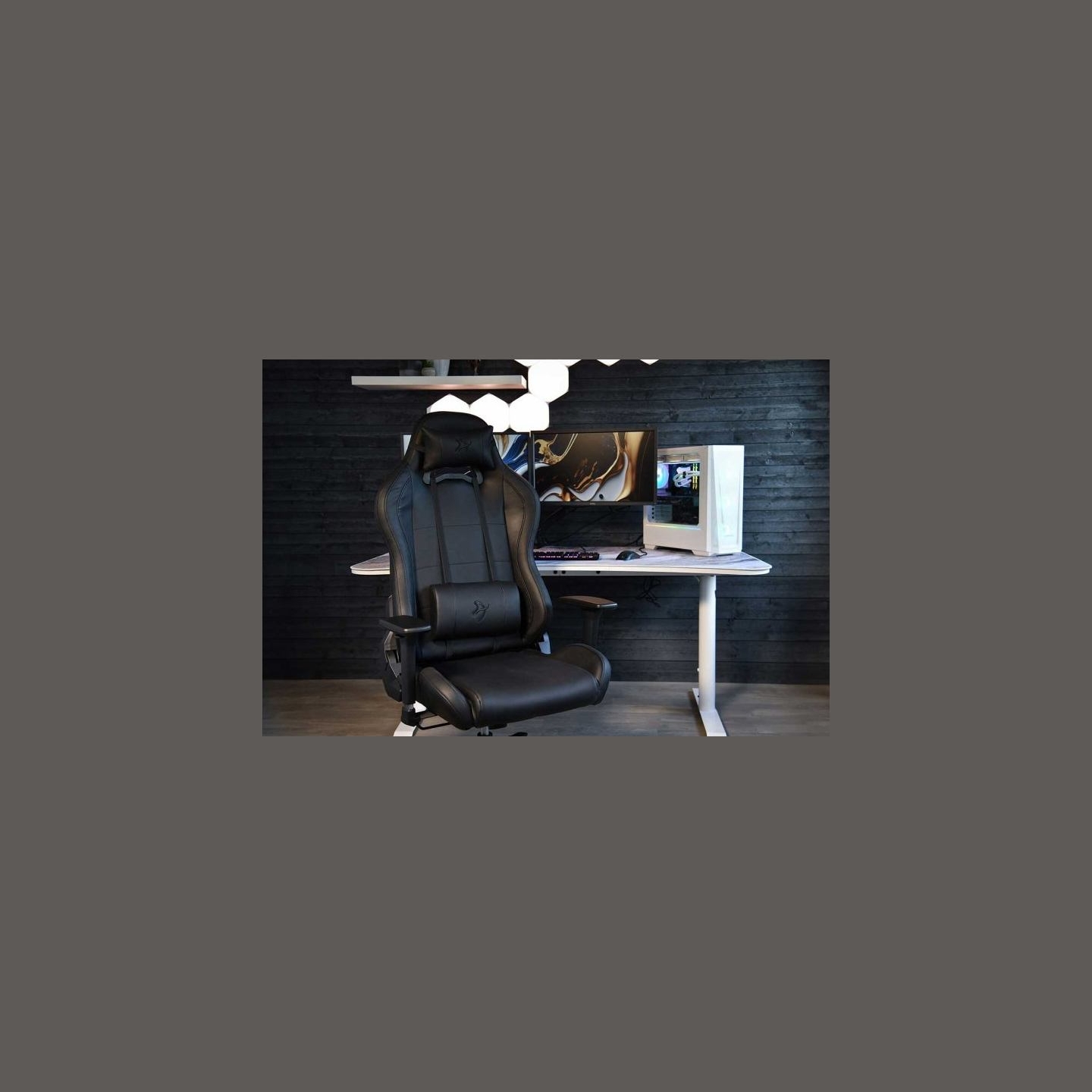 Arozzi Polyurethane leather | Arozzi | Pure black