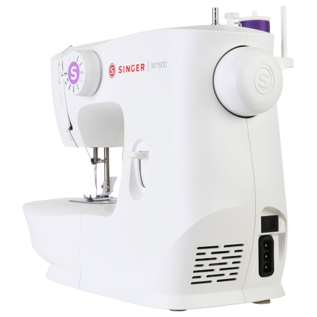 Singer | Sewing Machine | M1605 | Number of stitches 6 | Number of buttonholes 1 | White