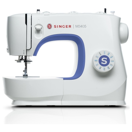 Singer | Sewing Machine | M3405 | Number of stitches 23 | Number of buttonholes 1 | White