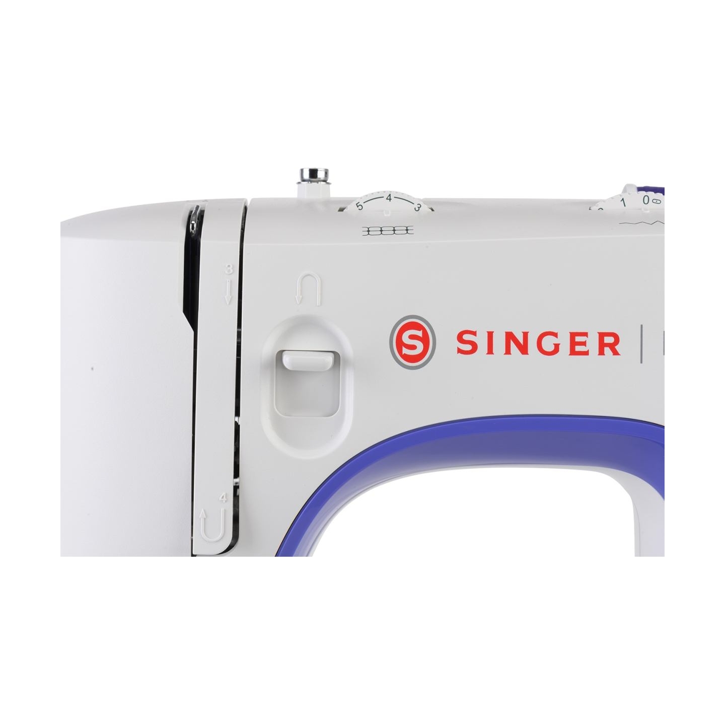 Singer | Sewing Machine | M3405 | Number of stitches 23 | Number of buttonholes 1 | White