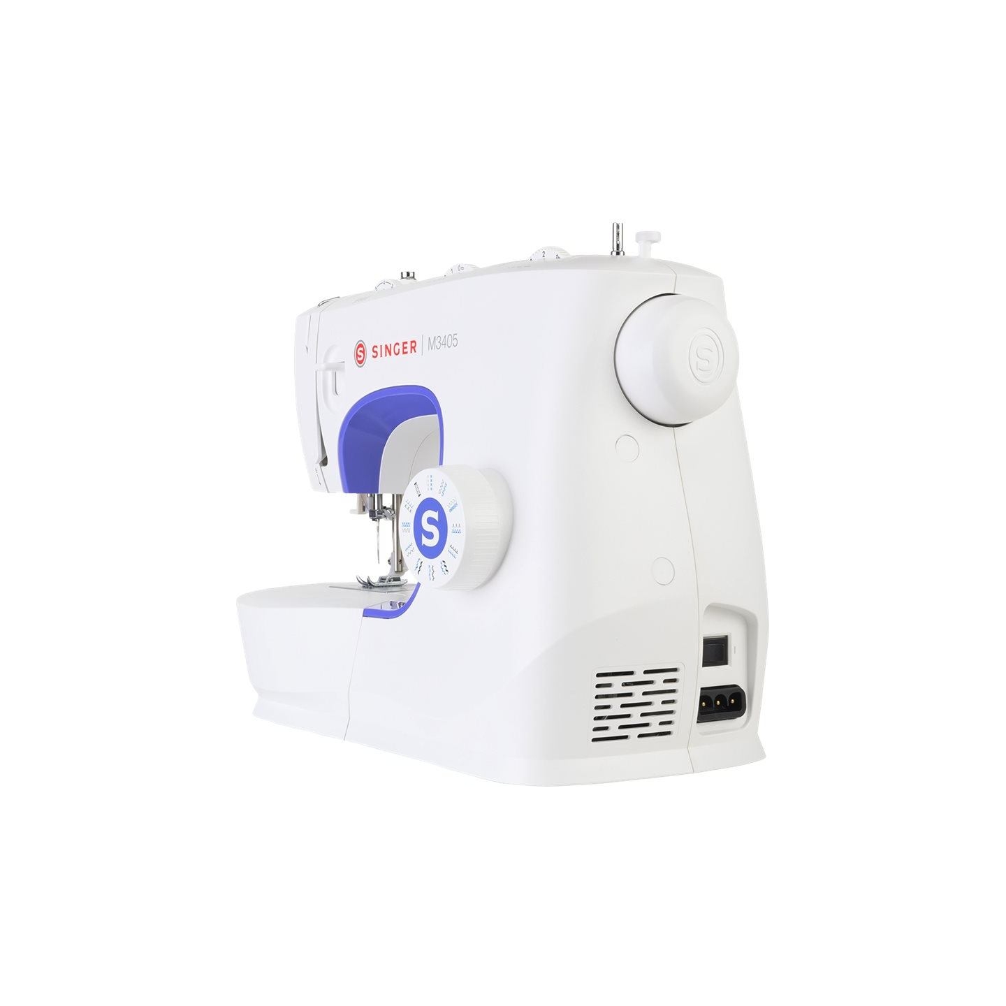 Singer | Sewing Machine | M3405 | Number of stitches 23 | Number of buttonholes 1 | White